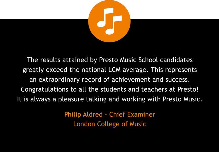 Testimonial - Philip Aldred - Chief Examiner - London College of Music